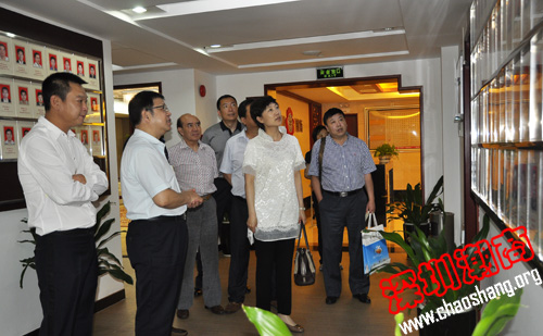 长春市宽城区邹娜副区长到我会推介宽城