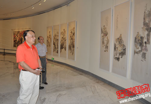 润德集团承办的“潮汕印记”主题创作展开幕