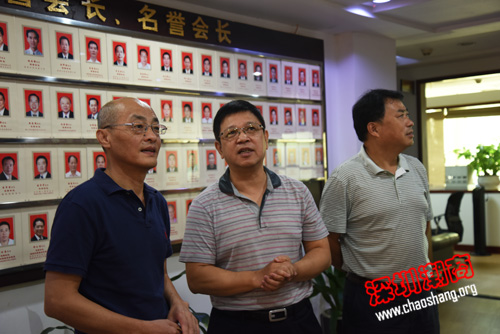 江西省工商业联合会巡视员于也明到访我会