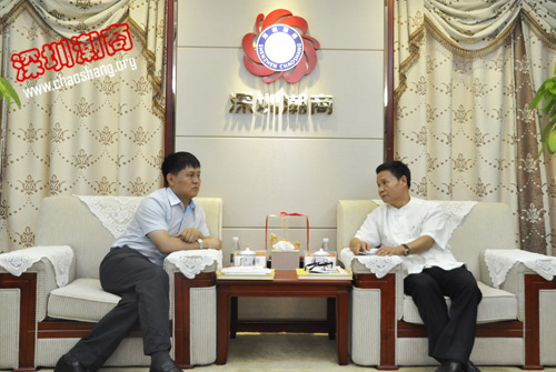 河北省邢台市副市长郭旭涛一行访问我会