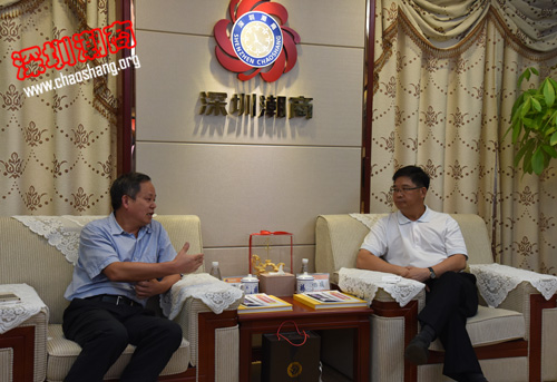 汕尾市政府驻广州、深圳、港澳办事处主任戴友亮一行莅临我会