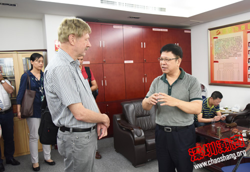 德国汉学家到我会调研