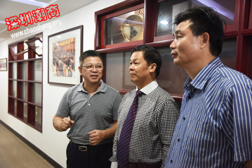 广西贵港市人大常委会来我会召开招商恳谈会