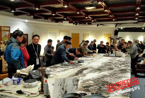 中华之光全国书画展在深巡展