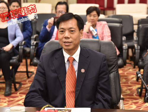 吴木棠带队走访汕尾商会