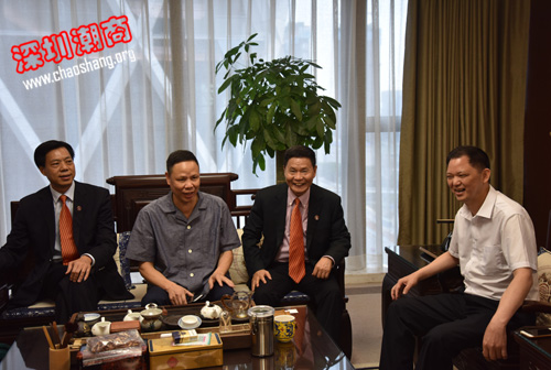 吴木棠带队走访东方置地、潮汕文化研究会及新阶联