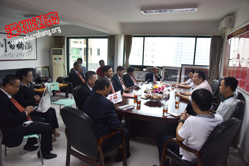 吴木棠一行访问深圳市汕头澄海商会