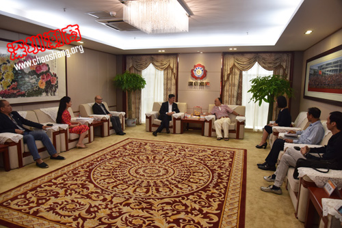 泰国正大集团副总裁李闻海莅临我会共商合作