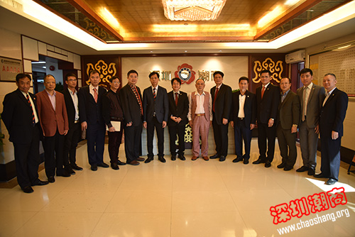 泰中华商会庄稼主席一行访问我会