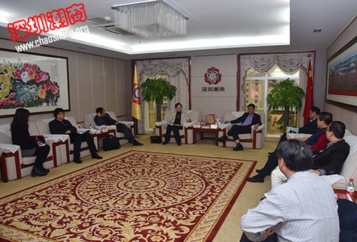 广东省企业并购重组协会李鲁云名誉会长 蒋建业会长一行到我会走访交流