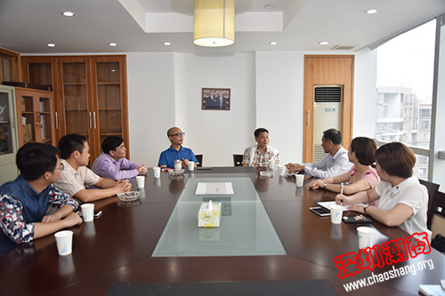 凝乡情 促发展，黄育宏驻会会长、张俊龙轮值会长率团走访会员企业