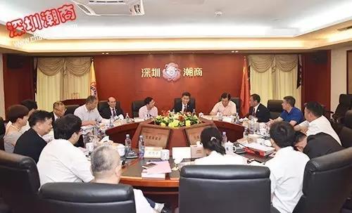 深圳市南昌商会会长饶陆华一行到我会走访交流