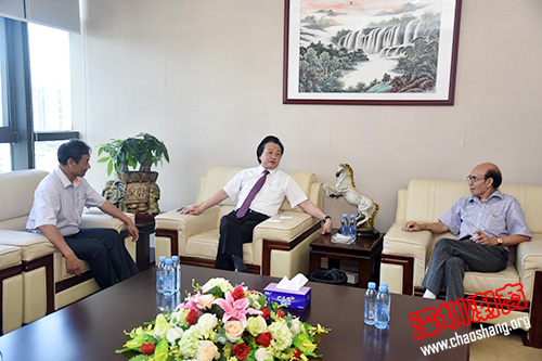 商会走访副会长、泰隆金融控股集团董事长吴思兵